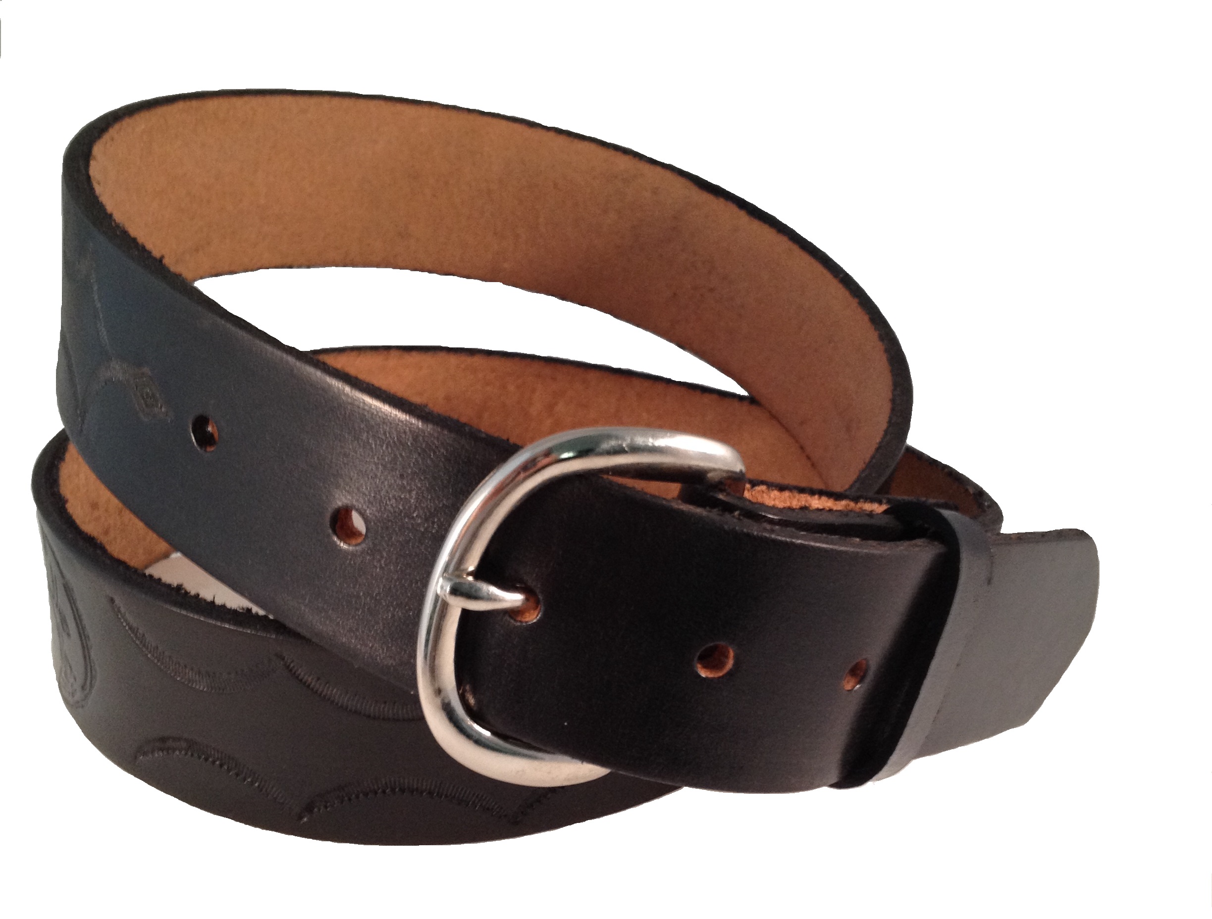 Handmade Mens Leather Belt 1.5
